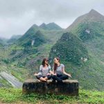 Trekking to remote mountain regions